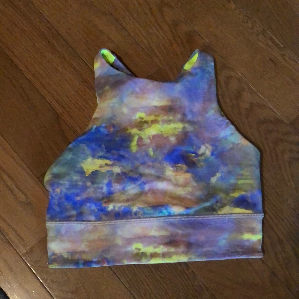 Multicolor Tie-Dye bra